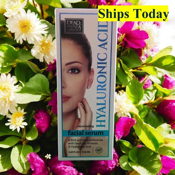 Dead Sea Collection Hyaluronic Acid Rejuvenating Facial Serum 1.69 oz 12838 - Picture 1 of 6